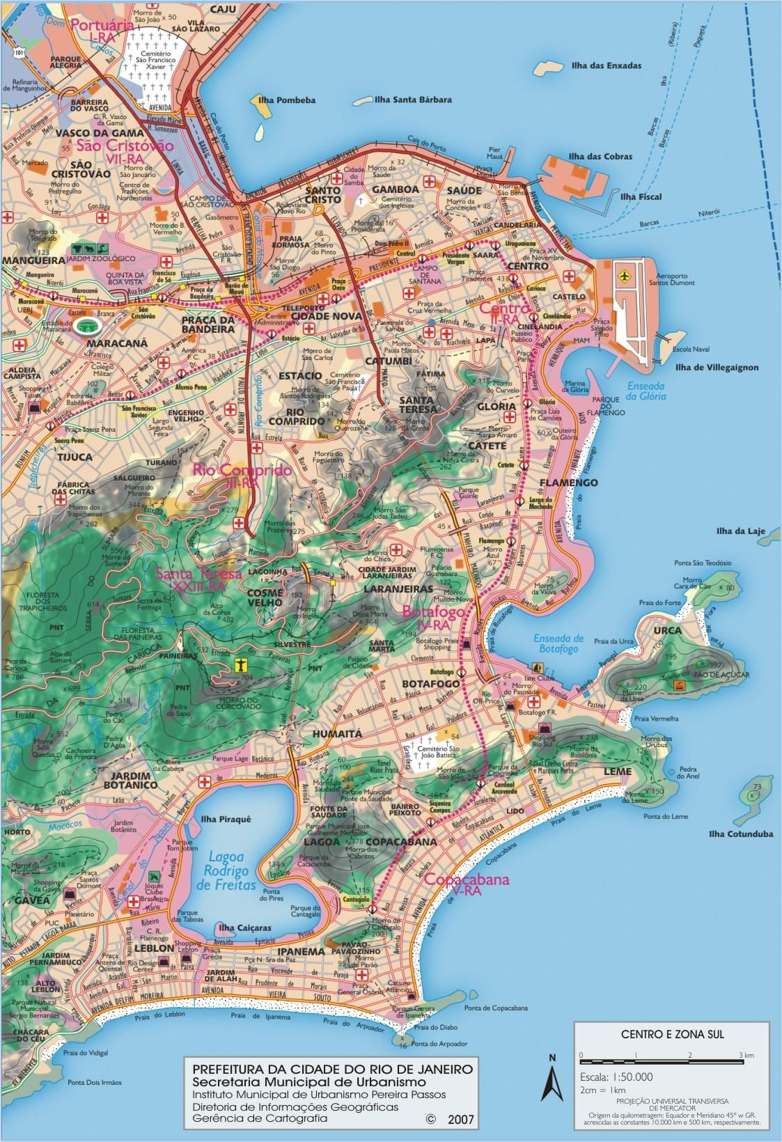 χάρτης για Ρίο ντε Τζανέιρο
