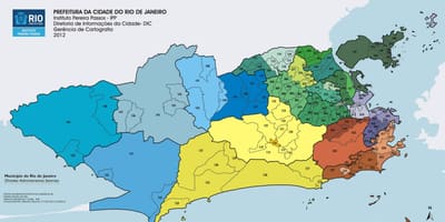 Ρίο ντε Τζανέιρο διαμέρισμα χάρτης