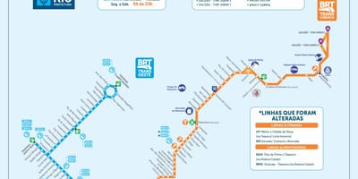 Ρίο brt χάρτης